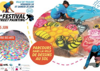 Street Painting : Festival International à Toulon les 24 et 25 juin 2022