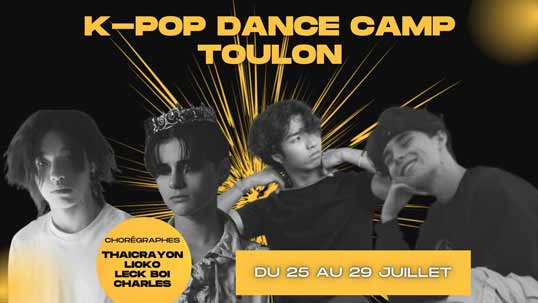 Stage de K Pop à Toulon