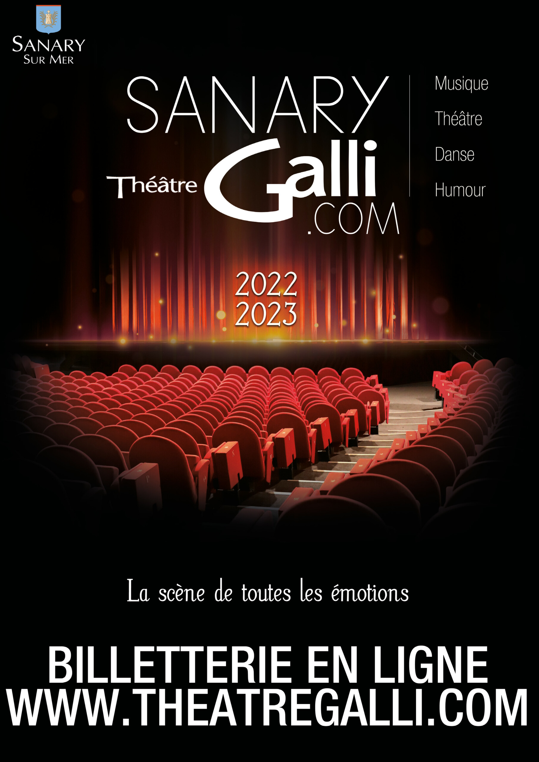 Théâtre Galli saison 2022/2023