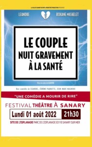 Festival de Théâtre à Sanary, Le couple nuit gravement à la santé