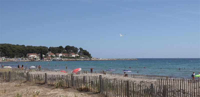 Vue mer des Sablettes