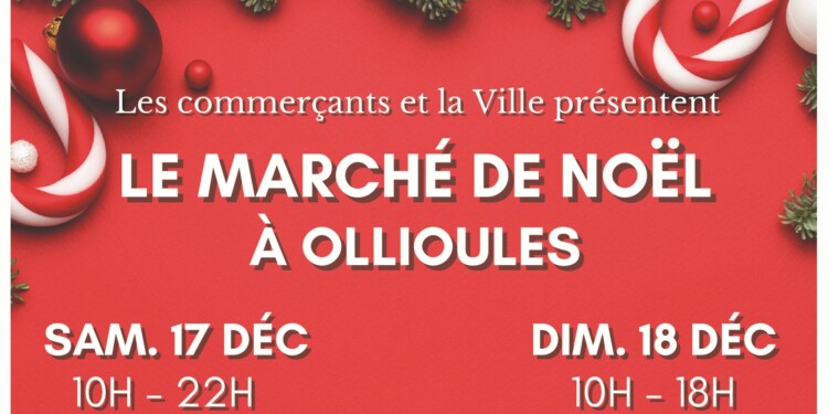marché de Noël à Ollioules