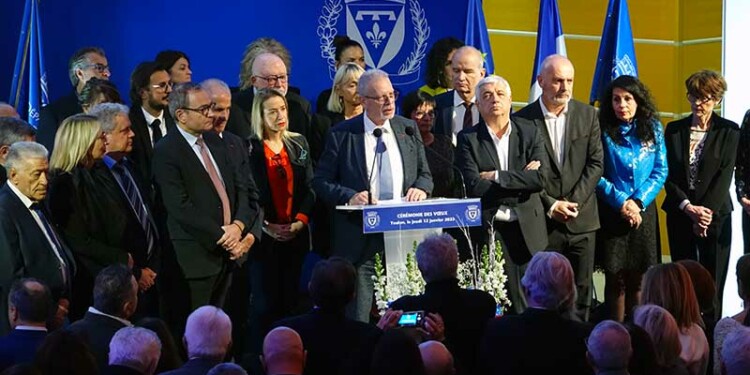 Cérémonie des Vœux de Jean-Louis Masson - Président du Conseil Départemental