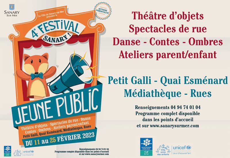 festival jeune public sanary-sur-mer 2023