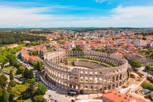 Croatie Amphithéâtre de Pula