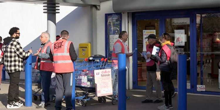 collecte nationale des restos du cœur dans le var