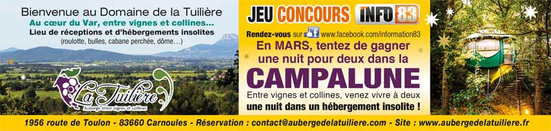 sorties dans le Var en mars 2023