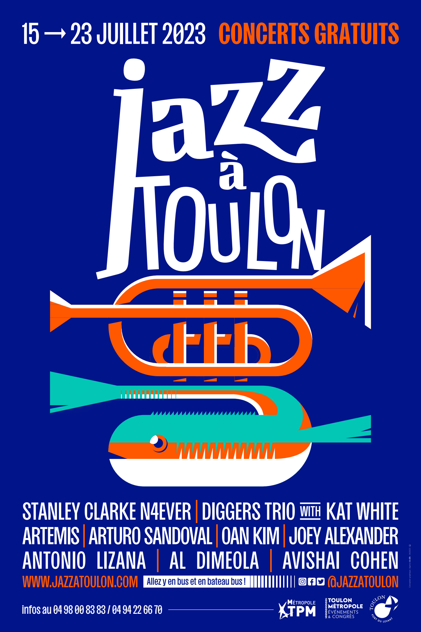 33ème édition du festival Jazz à Toulon.