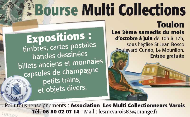 Bourse collections dans le var