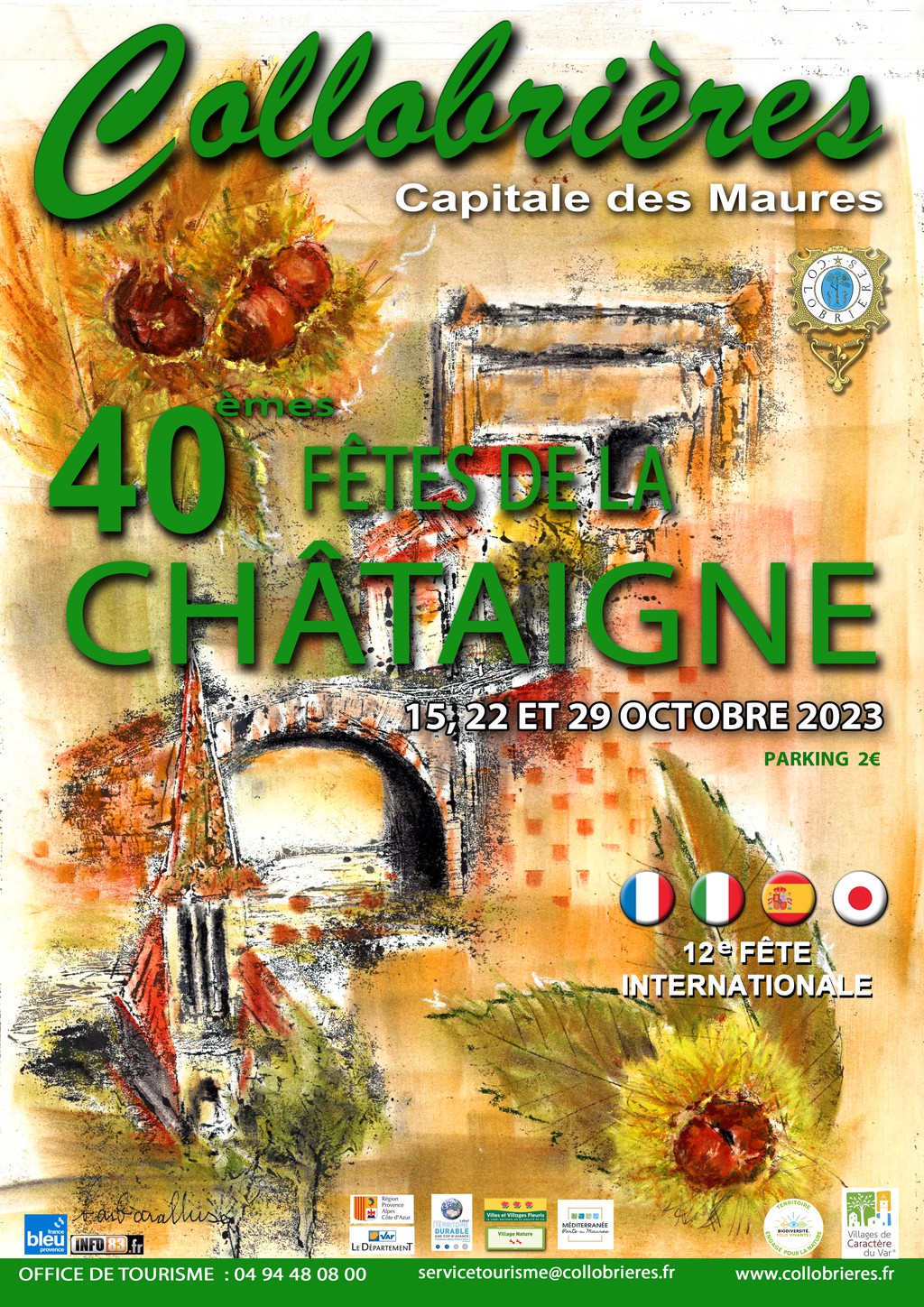 41ème fêtes de la Châtaigne à Collobrières