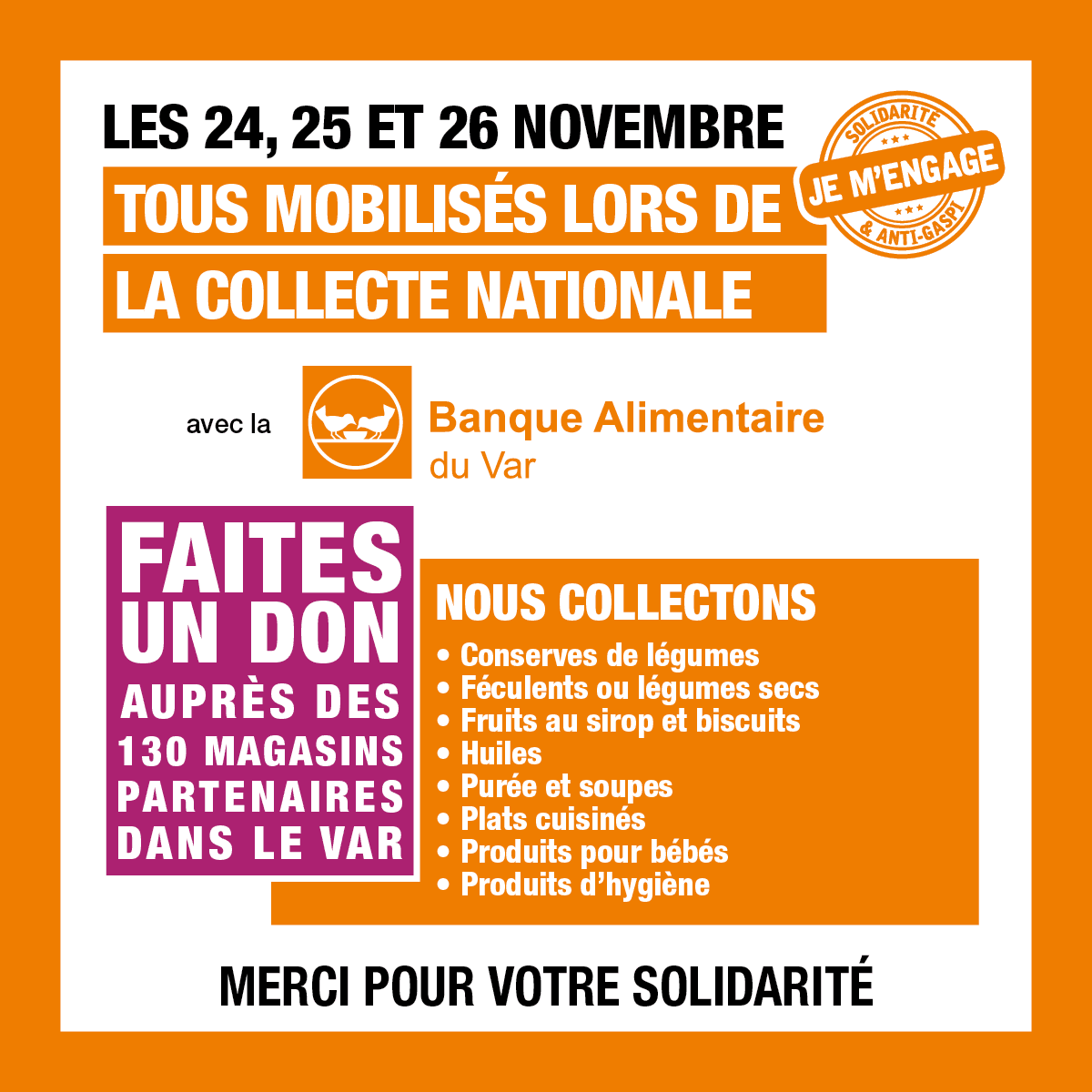 Banque alimentaire du Var