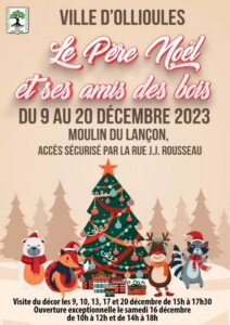 Moulin du Lançon Noël 2023 à Ollioules - Info83