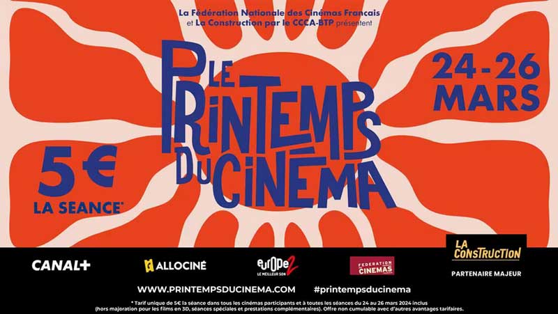 Le Printemps du Cinéma 2024