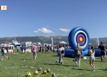 Flamme Olympique à La Seyne-sur-mer