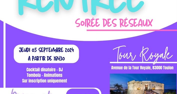 Soirée des réseaux, la rentrée des réseax