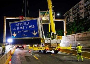 Vinci autoroutes A50/A57 - août 2024