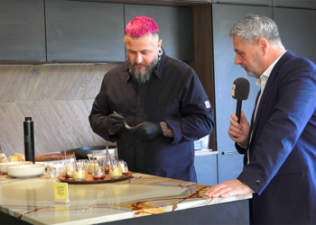 Christophe Ribeyron, chef à domicile dans le Var