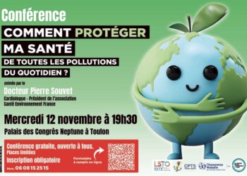 La conférence du 12 novembre au Palais Neptune à Toulon