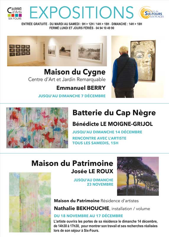 Les sorties dans le Var en novembre et décembre 2025