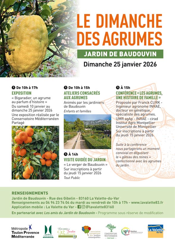 Les sorties dans le Var en janvier et février 2026