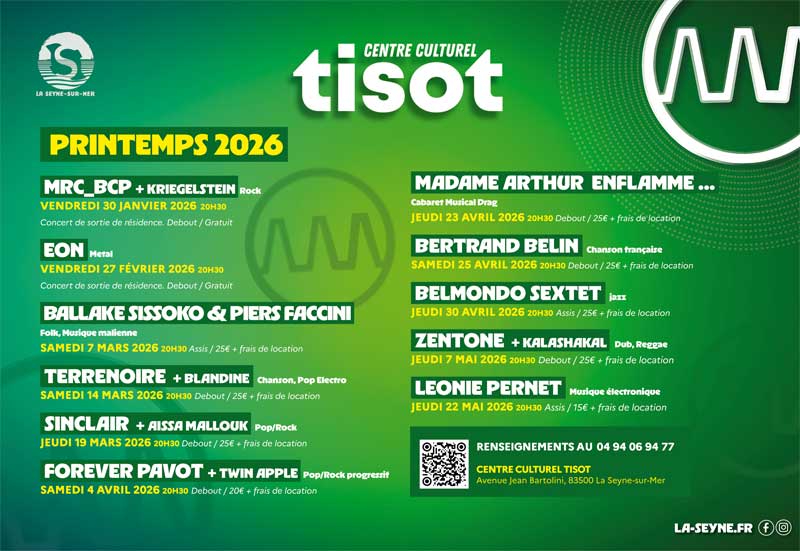 Les sorties dans le Var en février et mars 2026