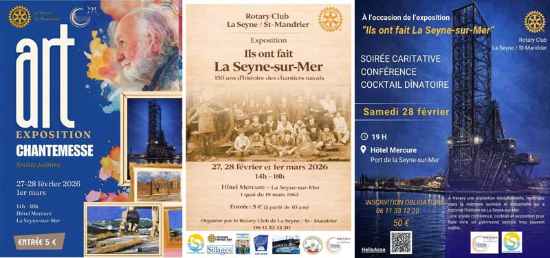 Les sorties dans le Var en février et mars 2026