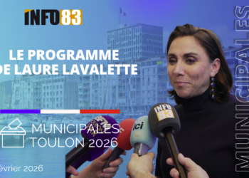 Laure Lavalette candidate municipales Toulon 2026 interview Info83.