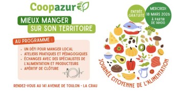 Alimentation locale La Crau : une journée citoyenne chez Coopazur