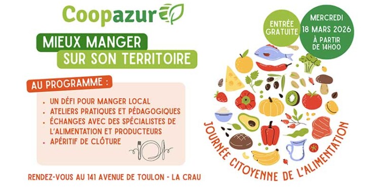 Alimentation locale La Crau : une journée citoyenne chez Coopazur