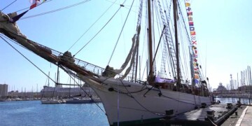 La goélette étopile à Toulon