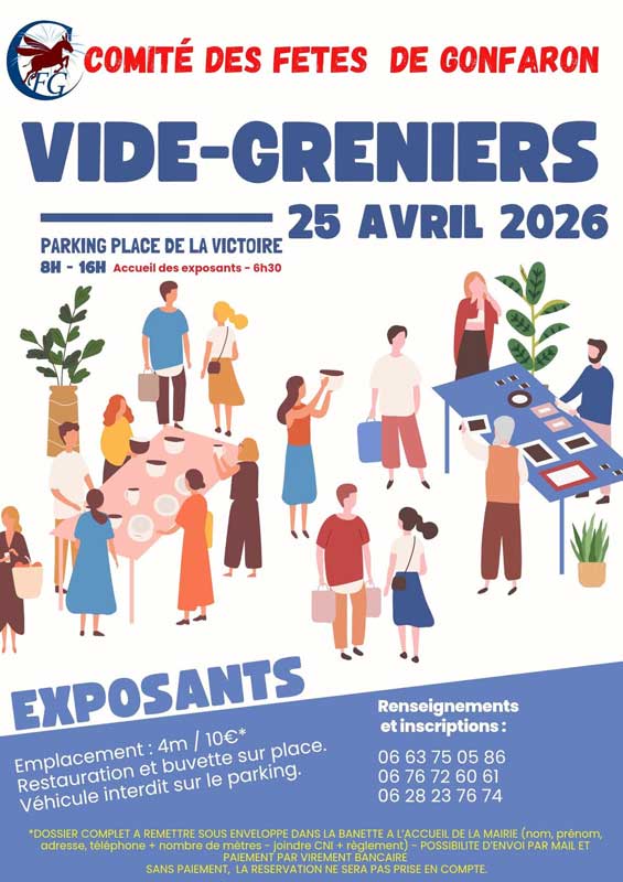 vide grenier var 2026