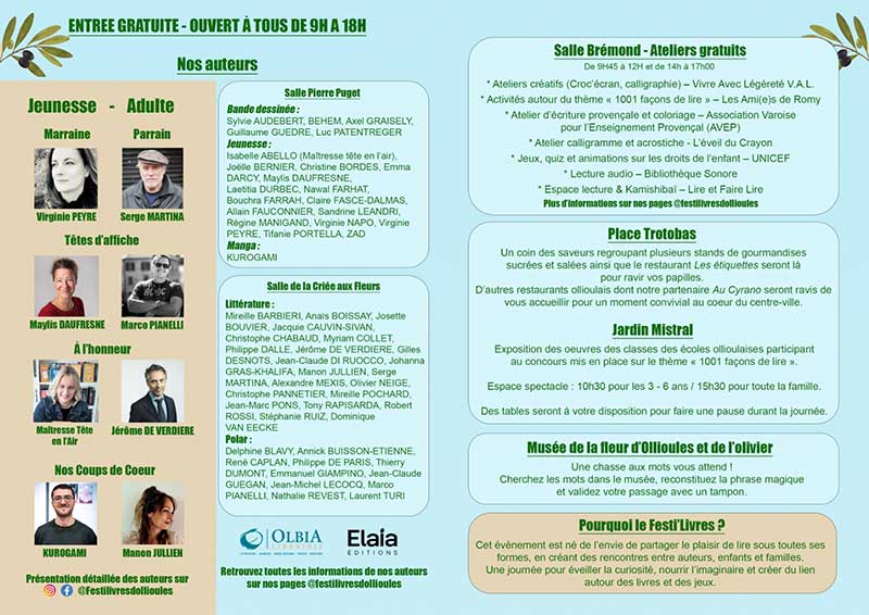 Festi’Livres d’Ollioules
