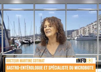 Dr Cotinat explique les fibres et oméga-3 pour le microbiote sur Info83