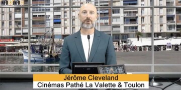 érôme Cleveland directeur Pathé La Valette présente les films de juin 2026 sur INFO83