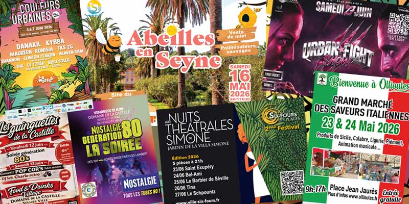 sorties Var mai juin 2026