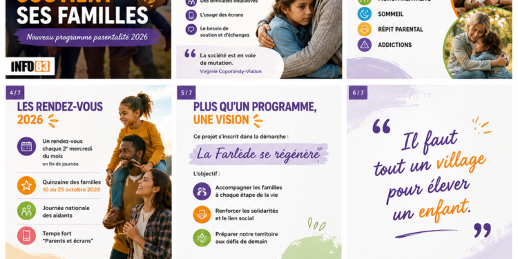 LA FARLÈDE SOUTIENT SES FAMILLES