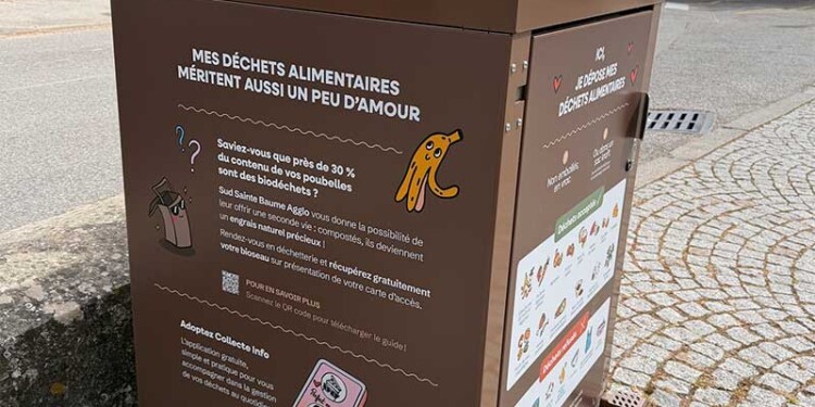Sud Sainte Baume déploie ses bornes biodéchets_info83