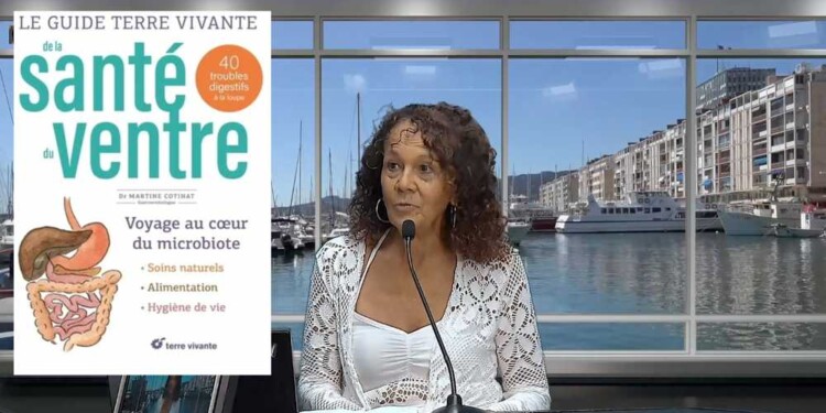 Dr Martine Cotinat expliquant les liens entre douleur d'estomac et intestin sur INFO83