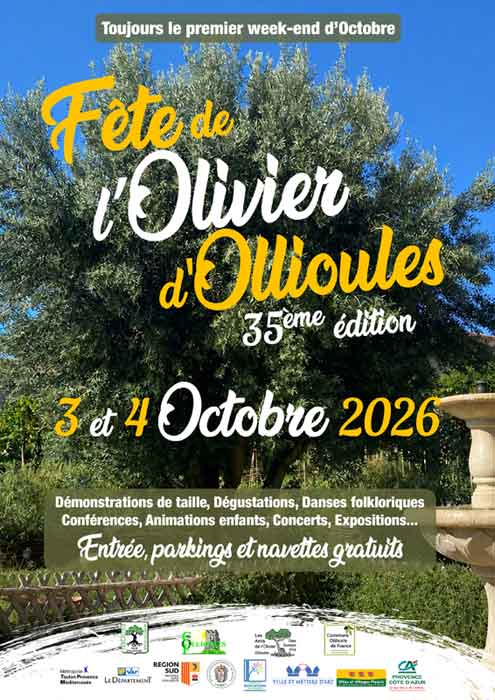 Fête de l'olivier d'Ollioules 2026