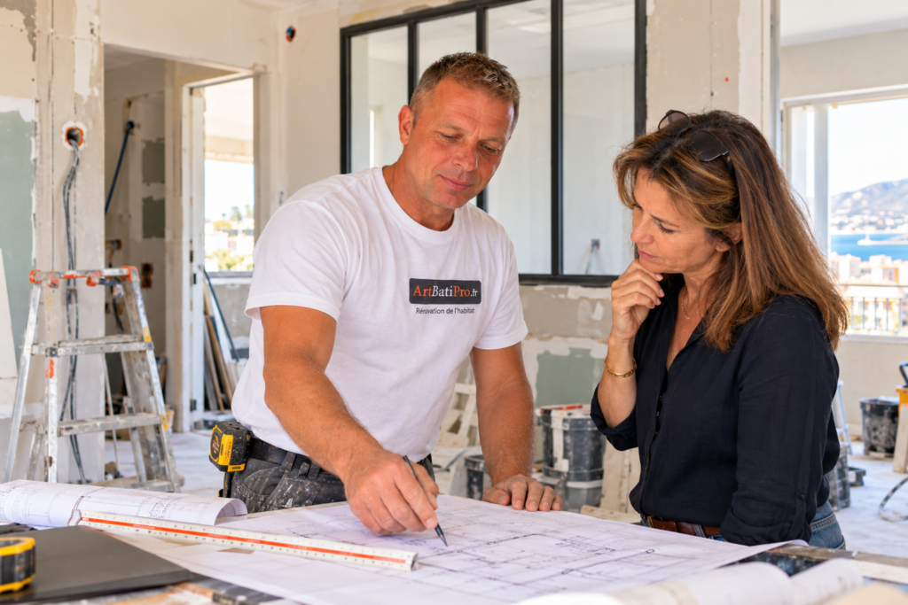 Art Bâti Pro et Philippe Nolin rénovent à Toulon